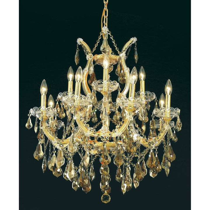 Elegant Maria Theresa 2801D27G-GT/RC Chandelier Light - Gold