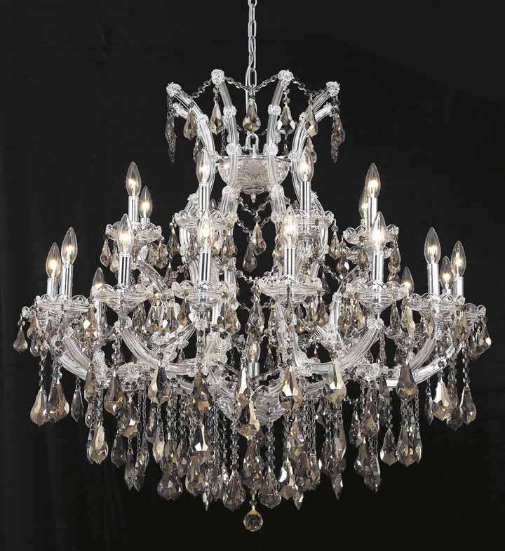 Elegant Maria Theresa 2801D36C-GT/RC Chandelier Light - Chrome