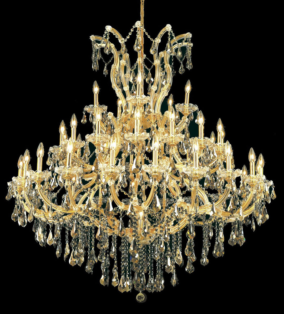 Elegant Maria Theresa 2801G52G-GT/RC Chandelier Light - Gold