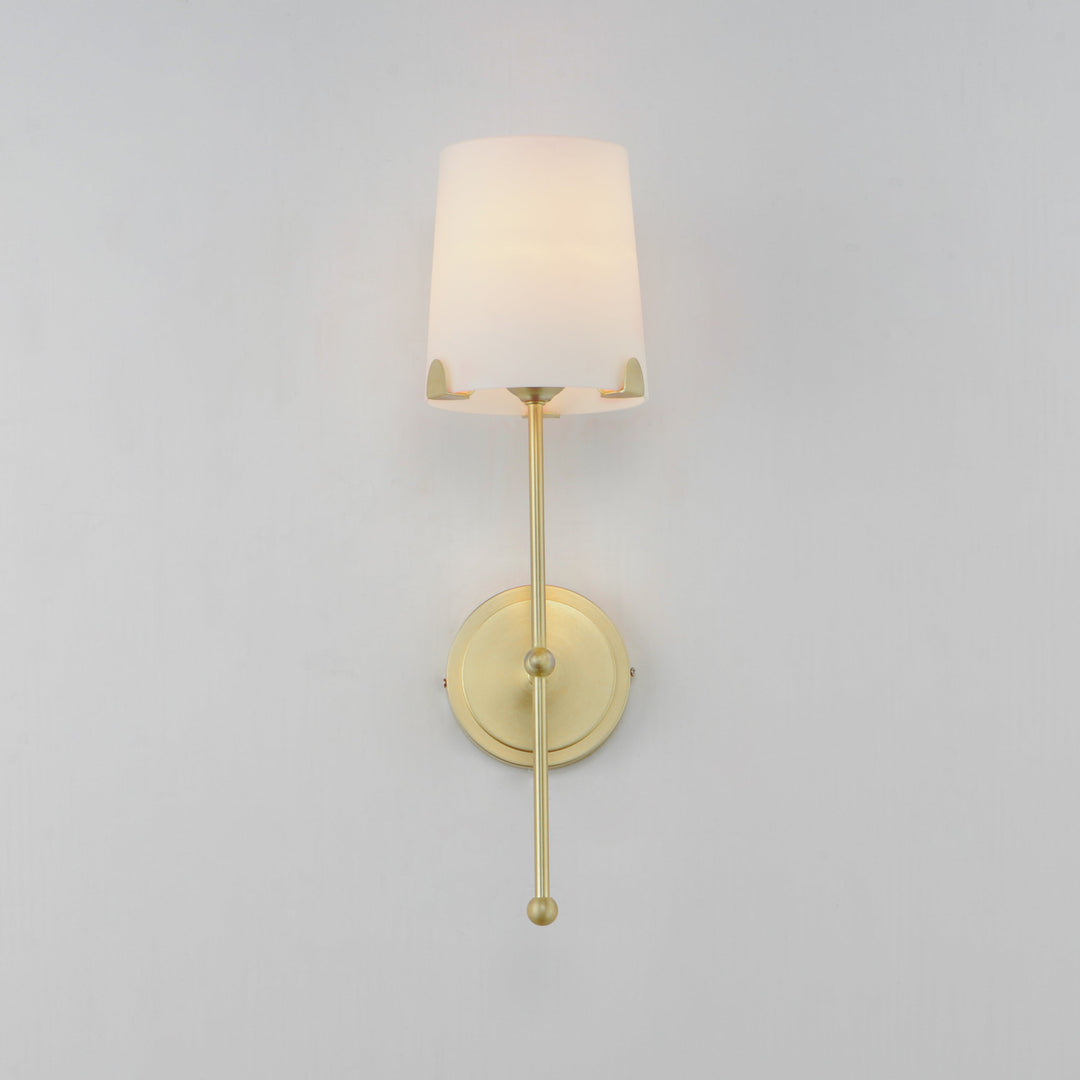 Maxim Huntington 32361WTSBR Wall Sconce Light - Satin Brass