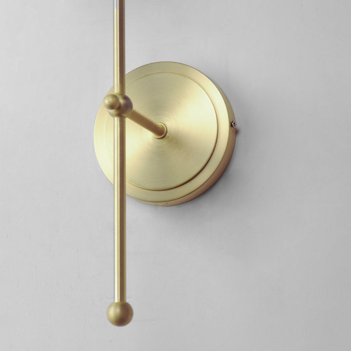 Maxim Huntington 32361WTSBR Wall Sconce Light - Satin Brass