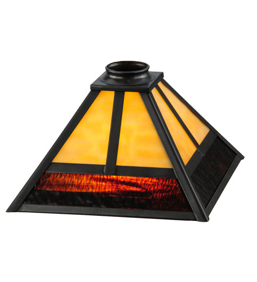 Meyda Tiffany T" Mission" 144132 Pendant Light - Craftsman Brown