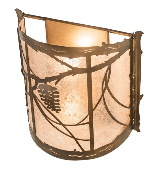 Meyda Tiffany Whispering Pines 32794 Wall Light - Antique Copper