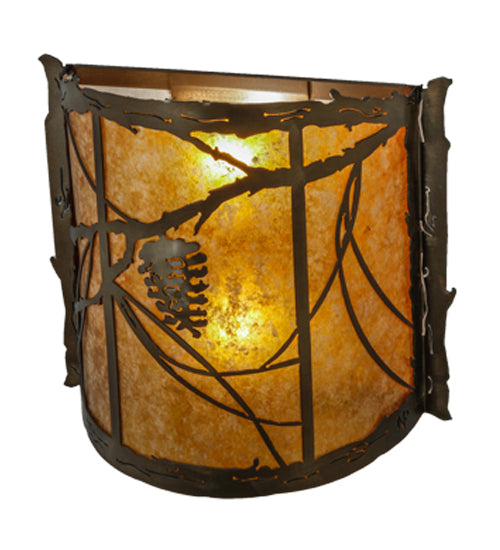 Meyda Tiffany Whispering Pines 32826 Wall Light - Antique Copper