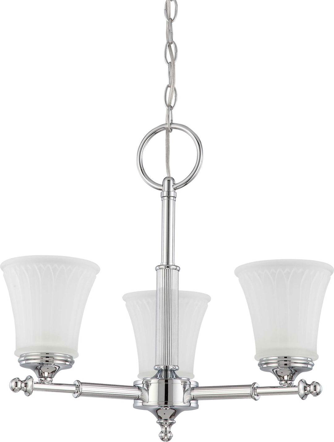 Nuvo Teller 60-4266 Chandelier Light - Polished Chrome