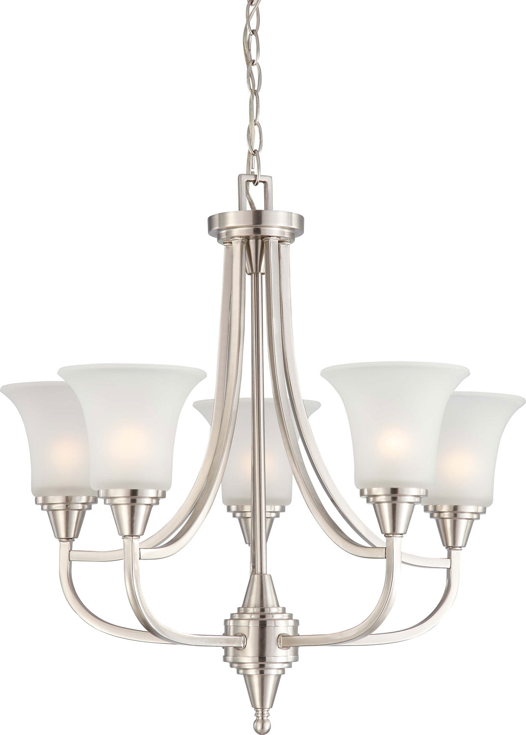 Nuvo Surrey 60-4146 Chandelier Light - Brushed Nickel