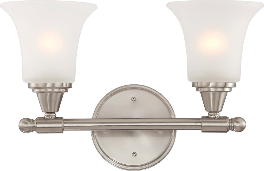 Nuvo Surrey 60-4142 Bath Vanity Light 16 in. wide - Brushed Nickel