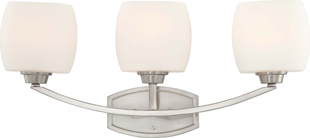 Nuvo Helium 60-4183 Bath Vanity Light 25 in. wide - Brushed Nickel