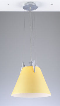 PLC Pinnacle 265 AMBER Pendant Light - Aluminum