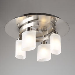 PLC Wyndham 648 SN Ceiling Light - Satin Nickel