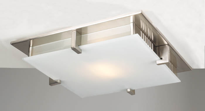 PLC Polipo 907 SN Ceiling Light - Satin Nickel