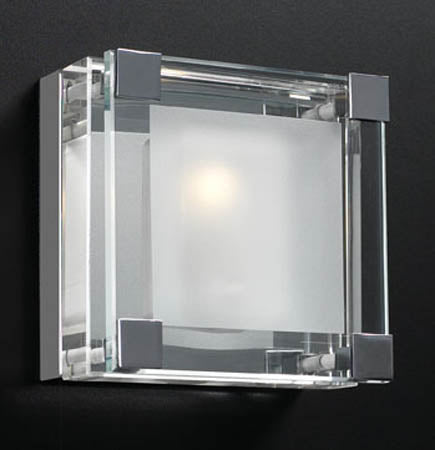 PLC Corteo 18141 PC Wall Light - Polished Chrome