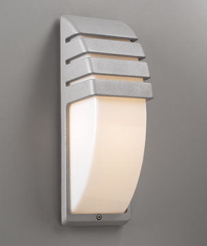 Plc Lighting 1832 SL Synchro One Light Outdoor Fixture Outdoor Pewter, Nickel, Silver