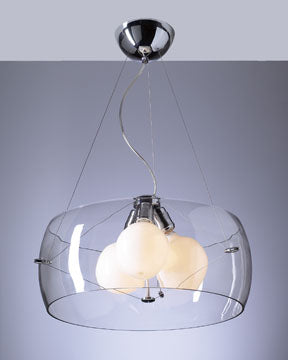 PLC Lumisphere 81558 PC Pendant Light - Polished Chrome