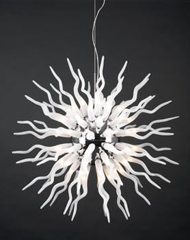 PLC Medusa 87778 PC Pendant Light - Polished Chrome