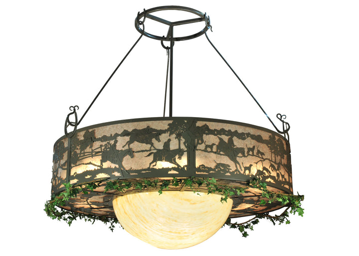 Meyda Tiffany Fox Run 106194 Pendant Light - Timeless Bronze