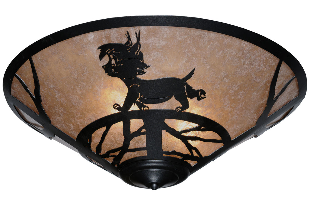 Meyda Tiffany Lynx On The Loose 110549 Ceiling Light - Nickel