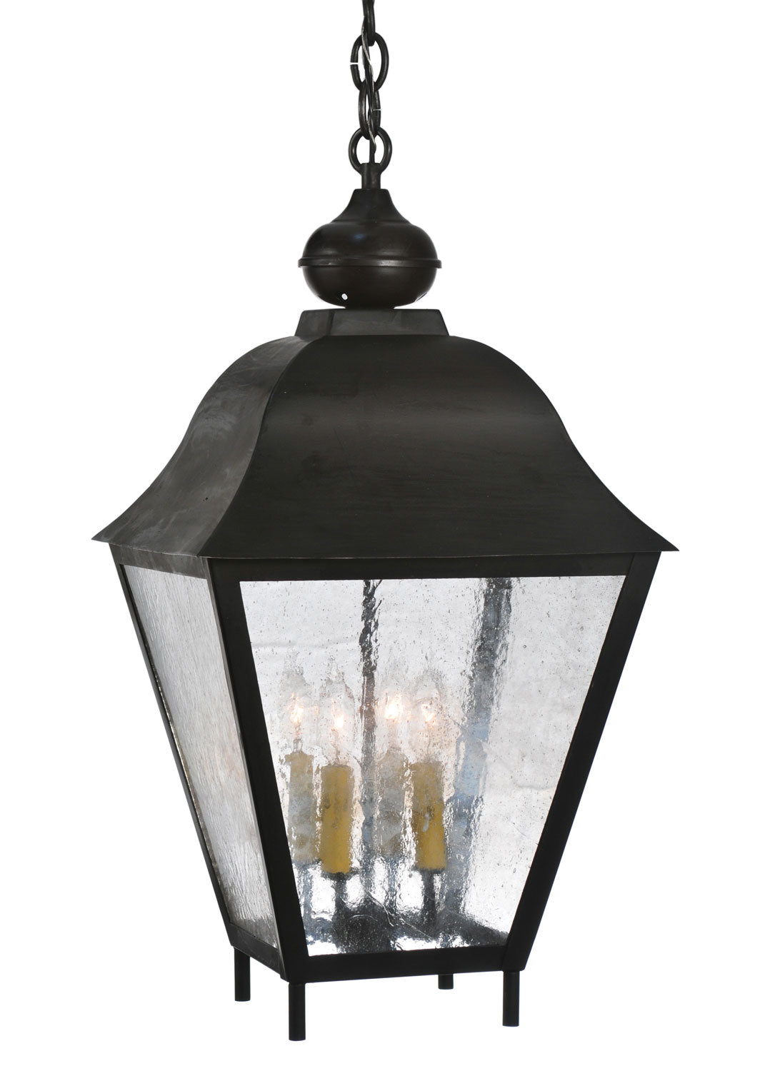 Meyda Tiffany Lighting 111281 Boston Four Light Pendant Outdoor Bronze / Dark