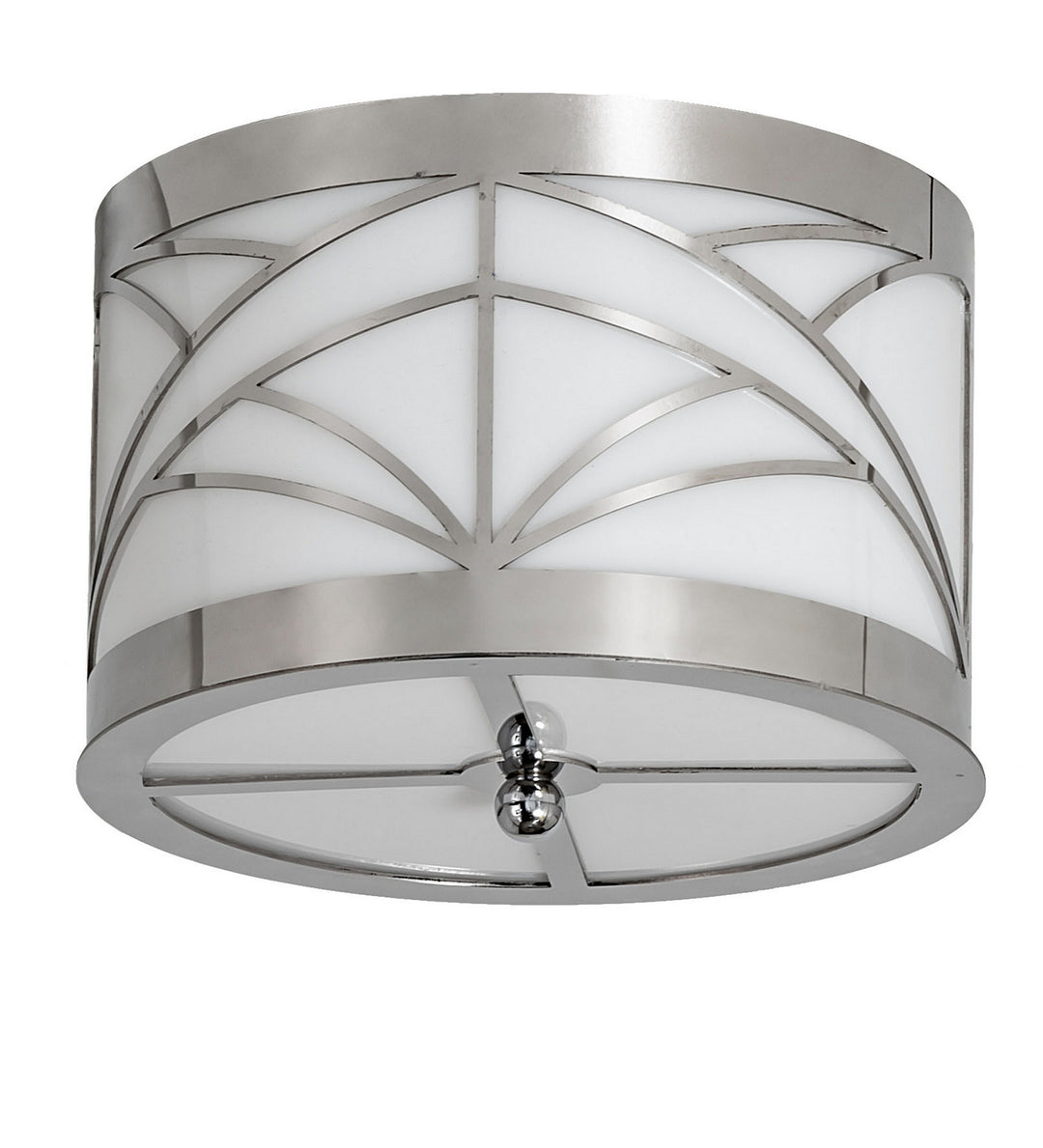 Meyda Tiffany Revival 111286 Ceiling Light - Stainless Steel
