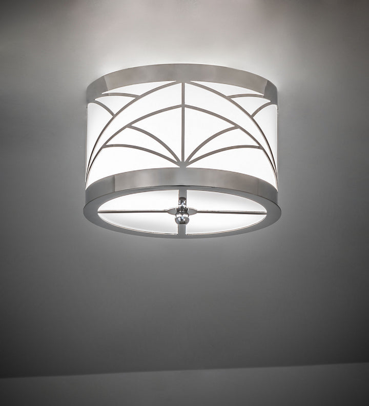 Meyda Tiffany Revival 111286 Ceiling Light - Stainless Steel