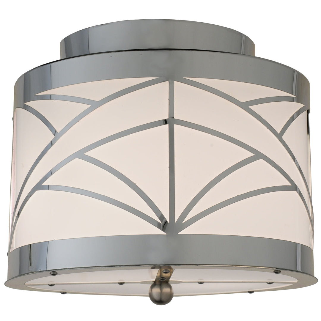 Meyda Tiffany Revival 111286 Ceiling Light - Stainless Steel