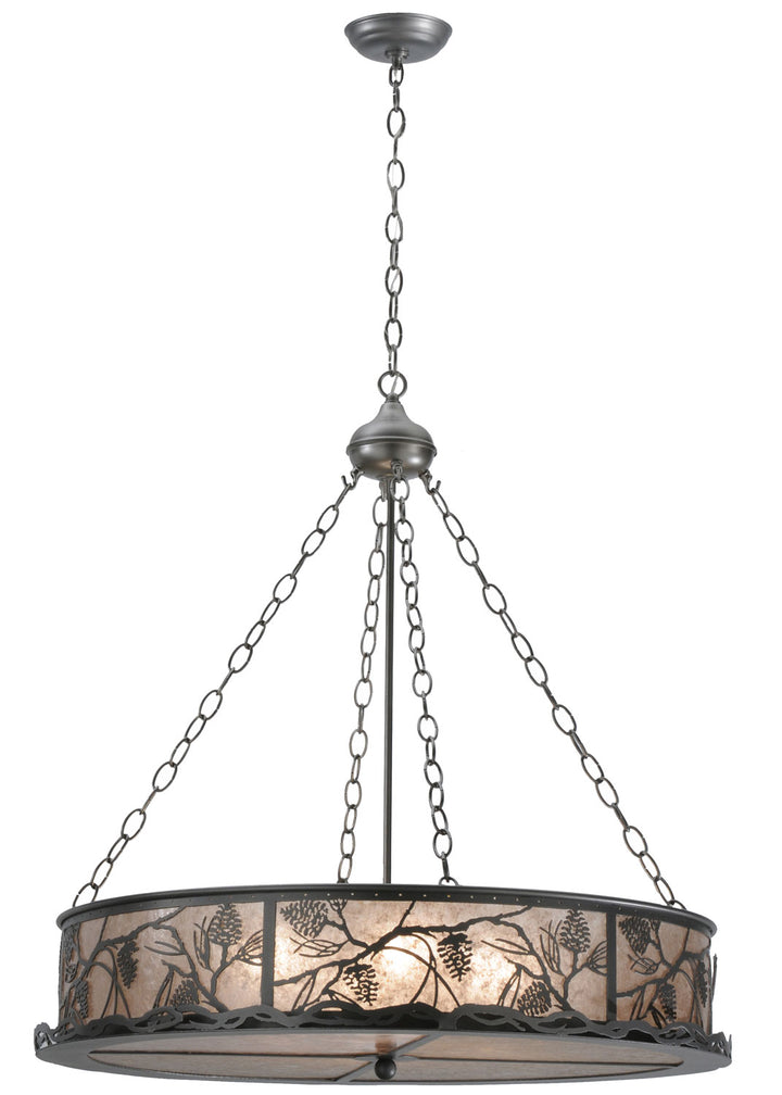 Meyda Tiffany Whispering Pines 111316 Pendant Light - Pewter