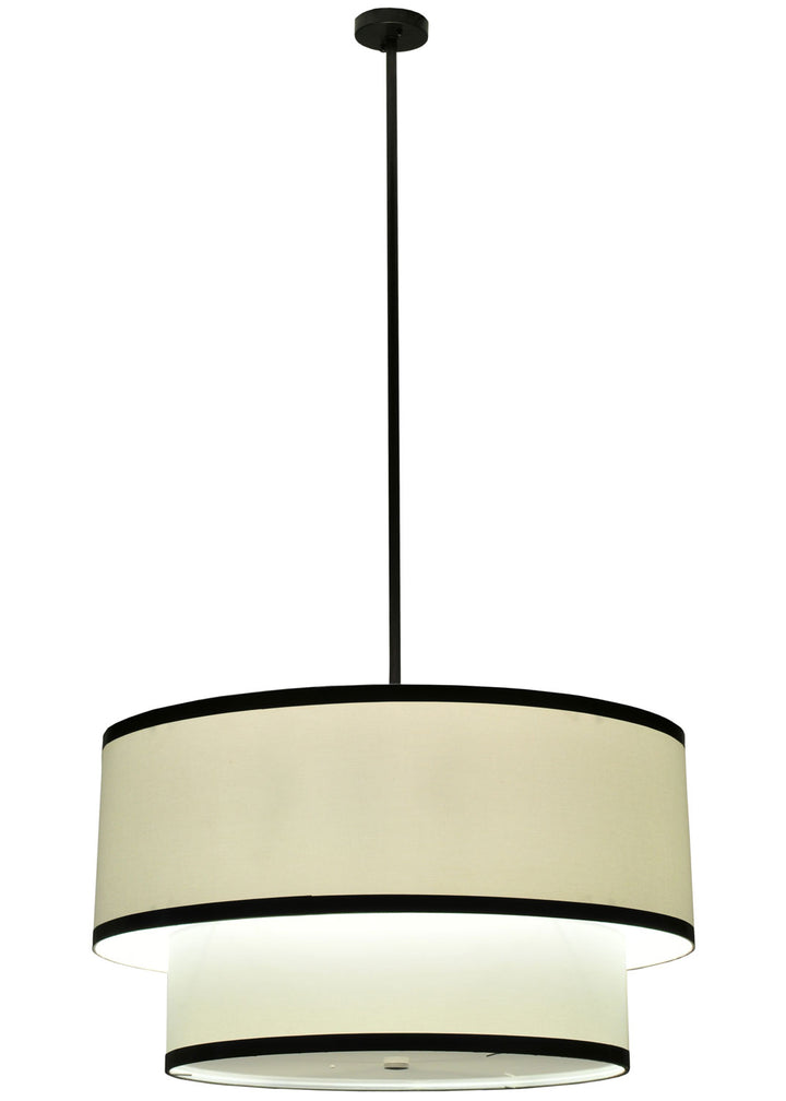 Meyda Tiffany Cilindro 111521 Pendant Light - Craftsman Brown