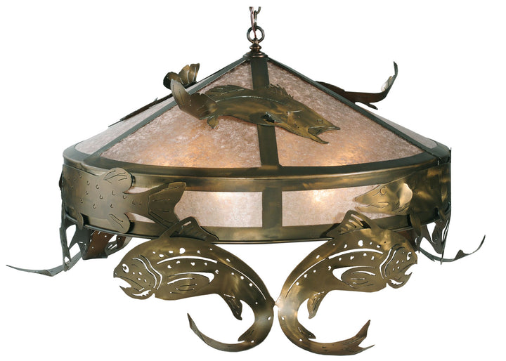 Meyda Tiffany Catch Of The Day 111957 Pendant Light - Antique Copper