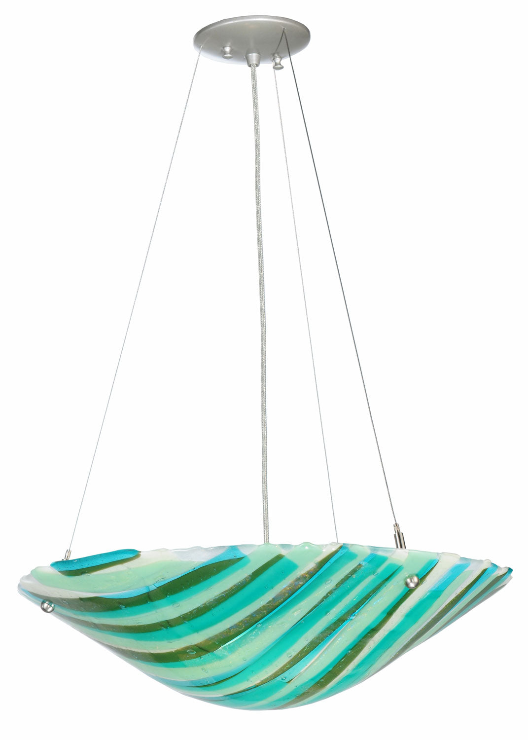 Meyda Tiffany La Spiaggia 112101 Pendant Light - Nickel