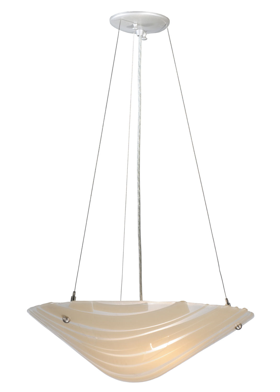 Meyda Tiffany Bambu 112131 Pendant Light - Nickel