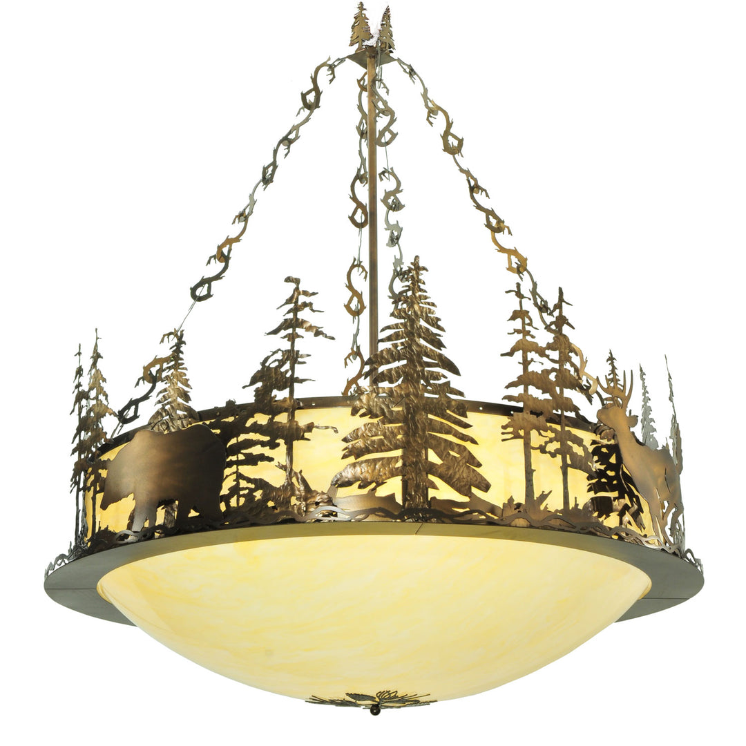 Meyda Tiffany Wildlife 112363 Pendant Light - Antique Copper