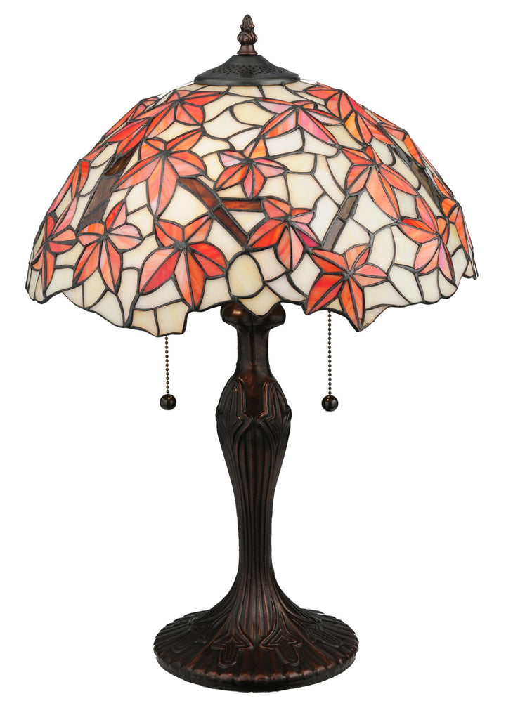 Meyda Tiffany Lighting 114388 Starfish Two Light Table Lamp Lamp Bronze / Dark