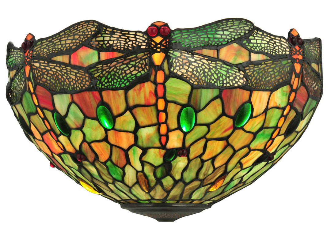 Meyda Tiffany Tiffany Hanginghead Dragonfly 112136 Wall Light -