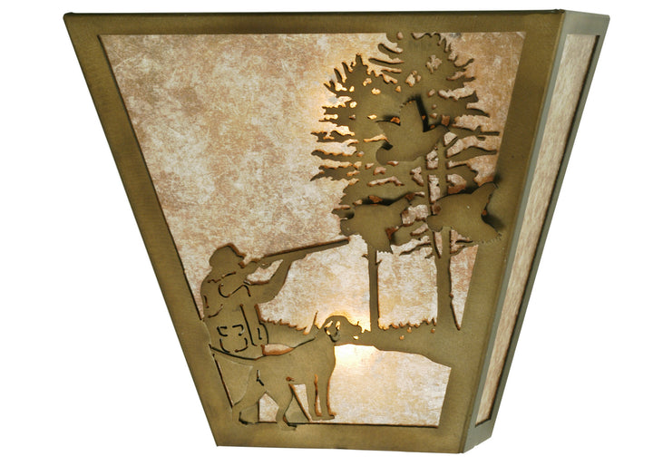Meyda Tiffany Quail Hunter 112185 Wall Light - Antique Copper