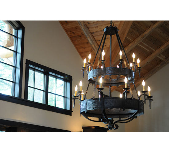 Meyda Tiffany Costello 110205 Chandelier Light - Wrought Iron