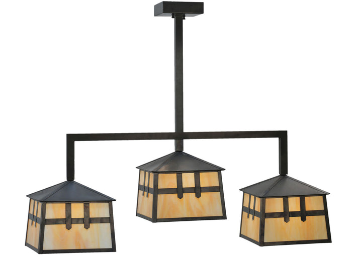 Meyda Tiffany Stillwater 110914 Pendant Light - Craftsman Brown