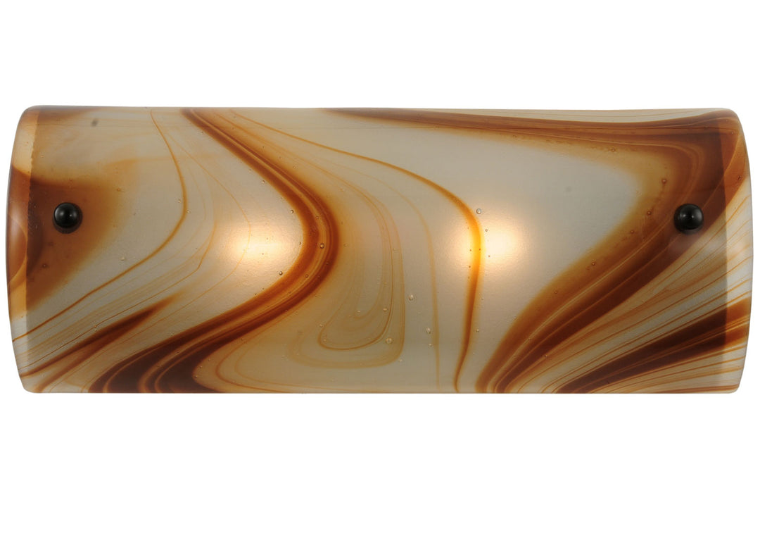 Meyda Tiffany Half Cylinder 113008 Wall Light - Timeless Bronze