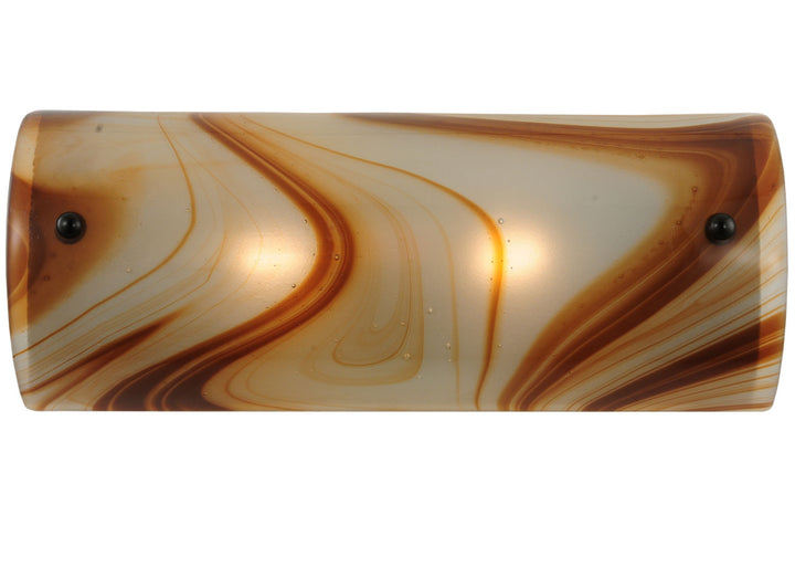 Meyda Tiffany Half Cylinder 113008 Wall Light - Timeless Bronze