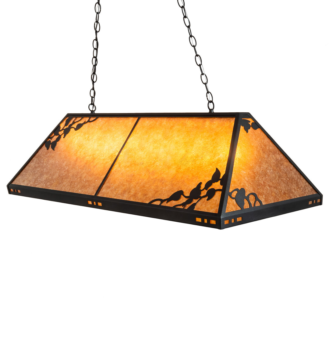 Meyda Tiffany Ivy 113443 Pendant Light - Craftsman Brown