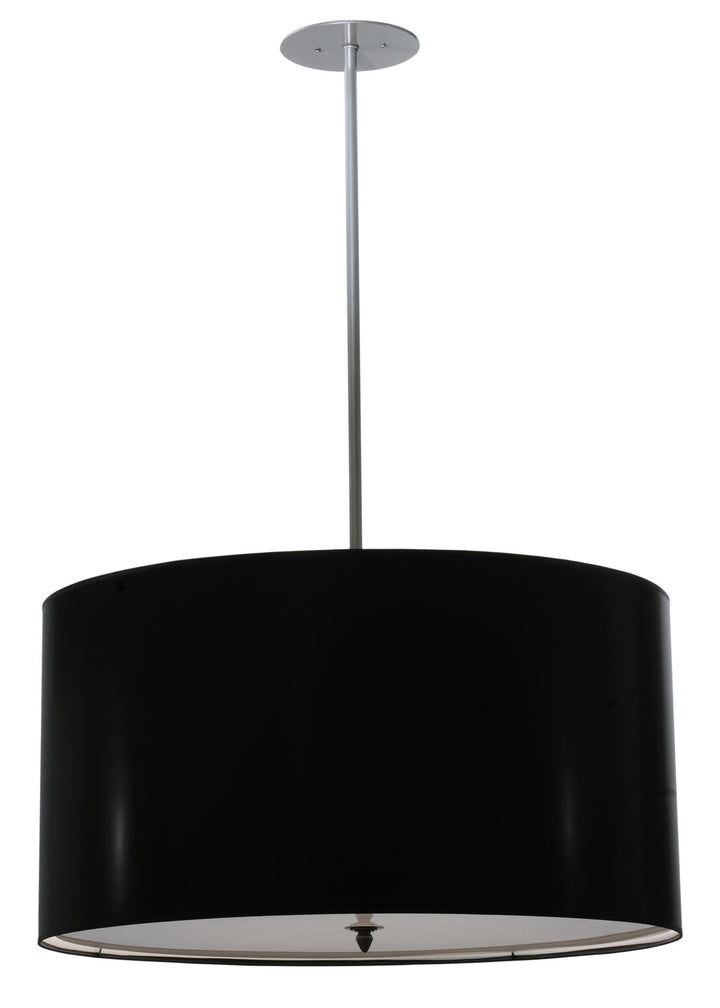 Meyda Tiffany Cilindro 113851 Pendant Light - Brushed Nickel