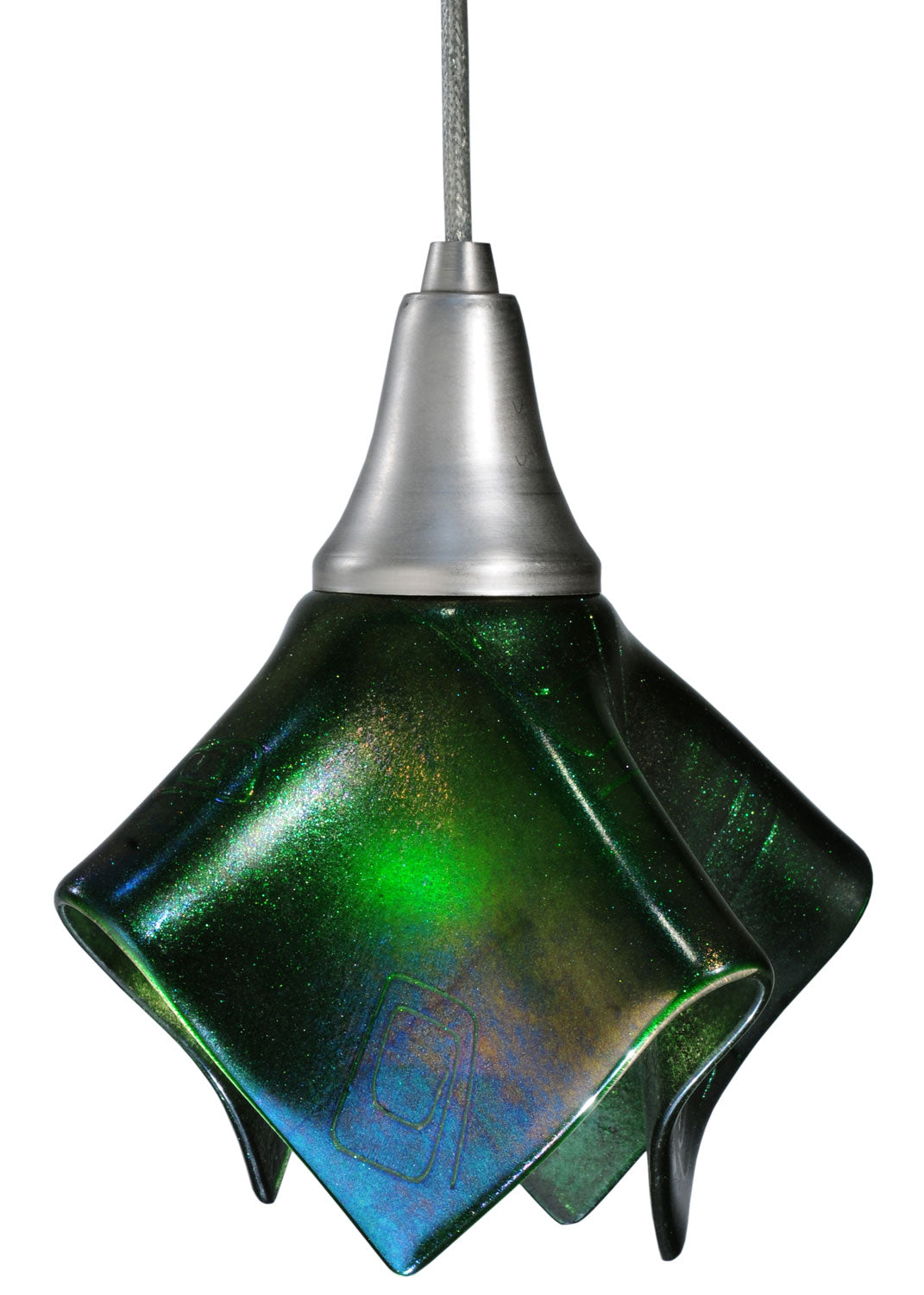 Meyda Tiffany Metro Fusion 115821 Pendant Light - Nickel