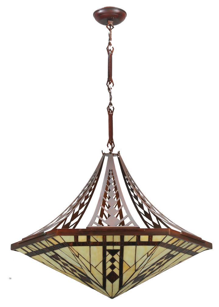 Meyda Tiffany Sonoma 115997 Pendant Light - Red Rust