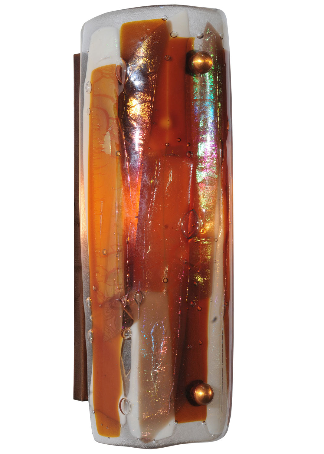 Meyda Tiffany Metro Fusion 116174 Wall Light - Transparent Copper