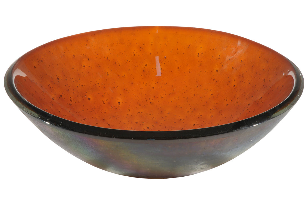 Meyda Tiffany Lighting 116367 Metro Fusion Glass Sink Plumbing Bronze / Dark