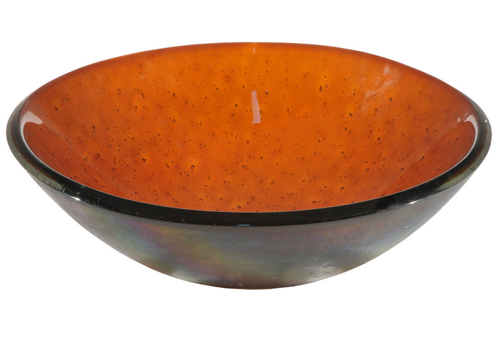 Meyda Tiffany Lighting 116367 Metro Fusion Glass Sink Plumbing Bronze / Dark