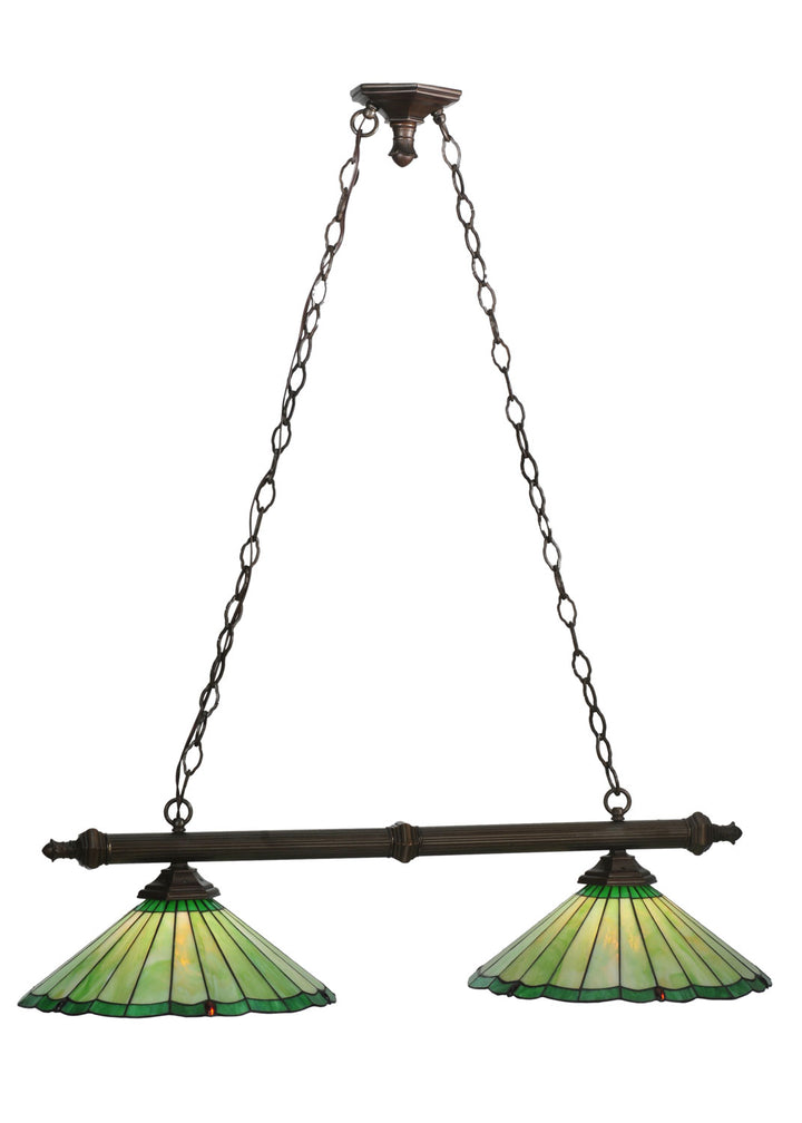 Meyda Tiffany Caprice 77695 Pendant Light - Craftsman Brown