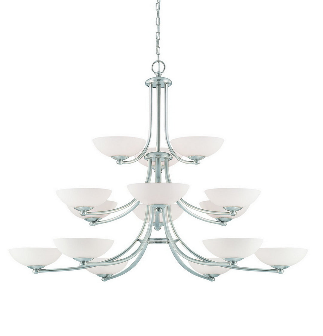 Dolan Designs Rainier 2903-09 Chandelier Light - Satin Nickel