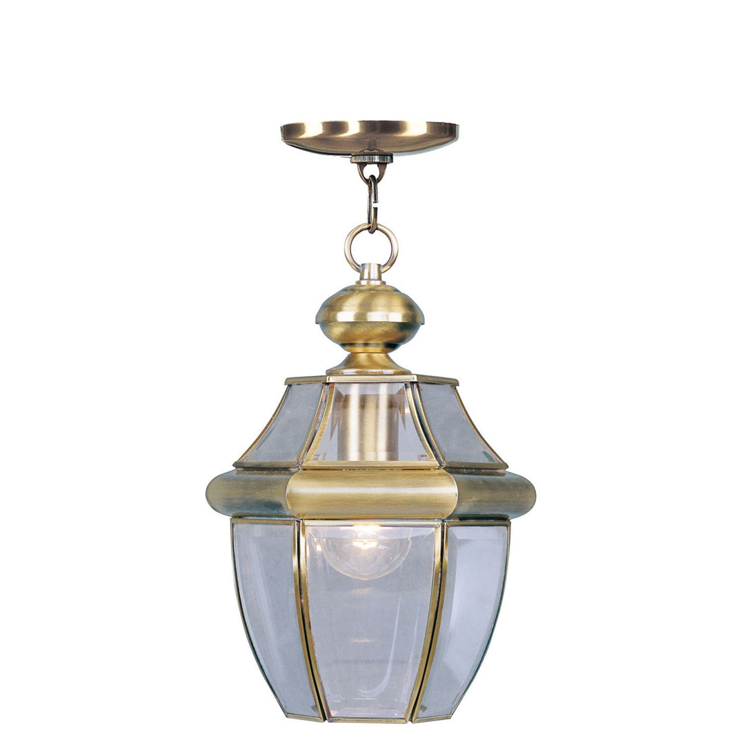 Livex Lighting 2152-01  Monterey Outdoor Antique Brass