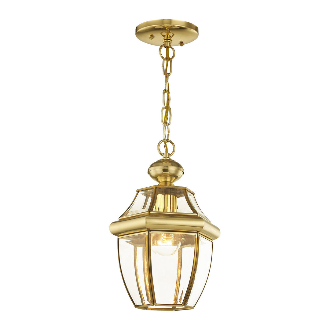 Livex Lighting 2152-02  Monterey Outdoor Polished Brass