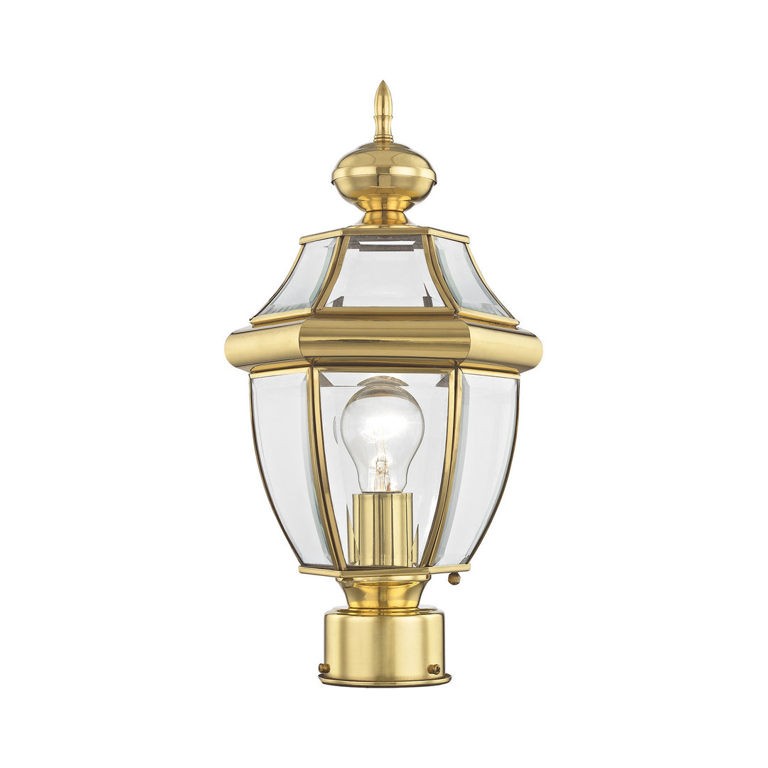 Livex Lighting 2153-02  Monterey Outdoor Polished Brass